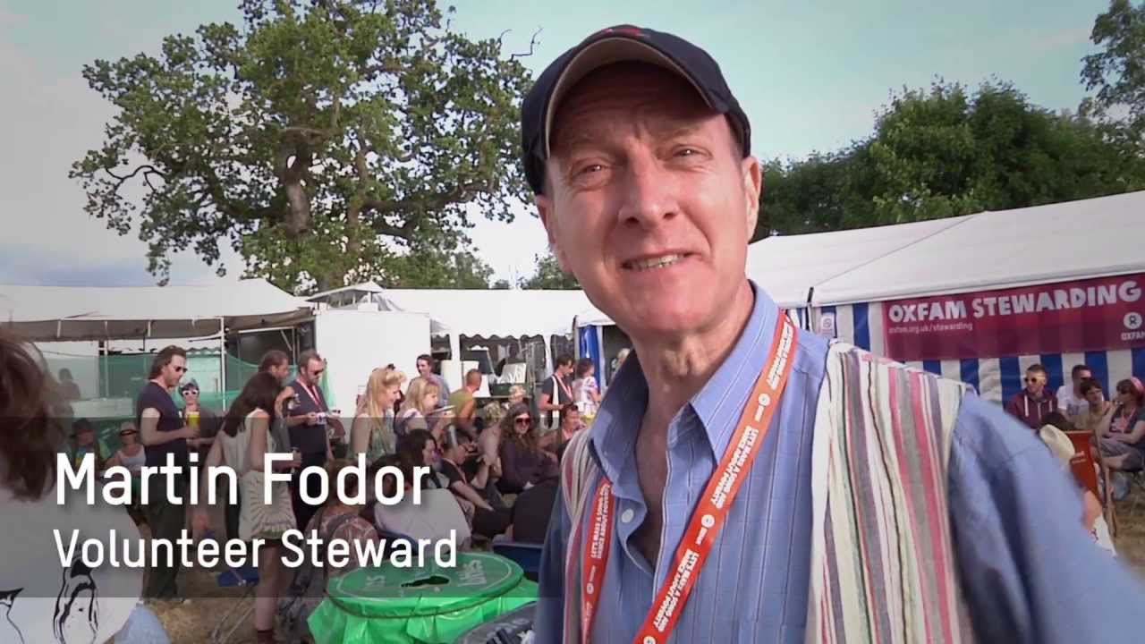 Volunteer at festivals with Oxfam