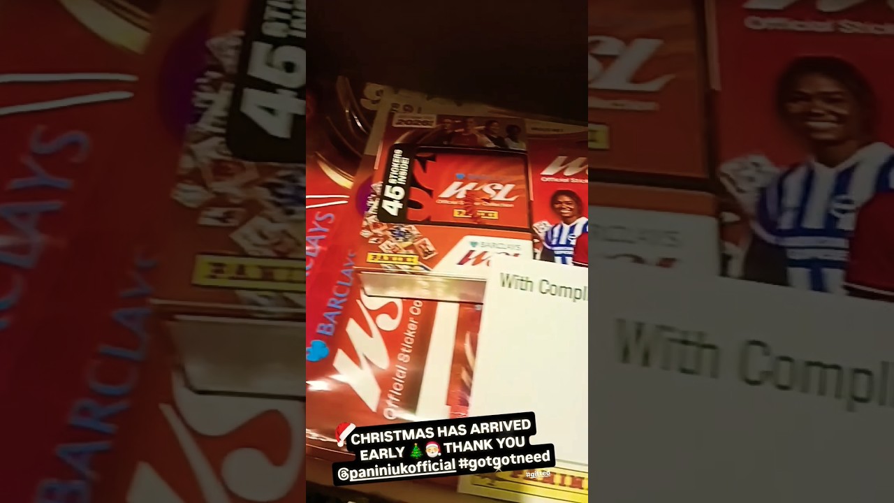 NEW PANINI BWSL 2026 STICKER COLLECTION (BWSL & NOW BWSL2) DELIVERY DAY #wsl #bwsl #panini #stickers