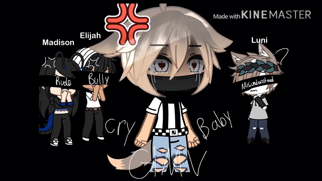 🤍💙Cry baby💙🤍GLMV(oc backstory)