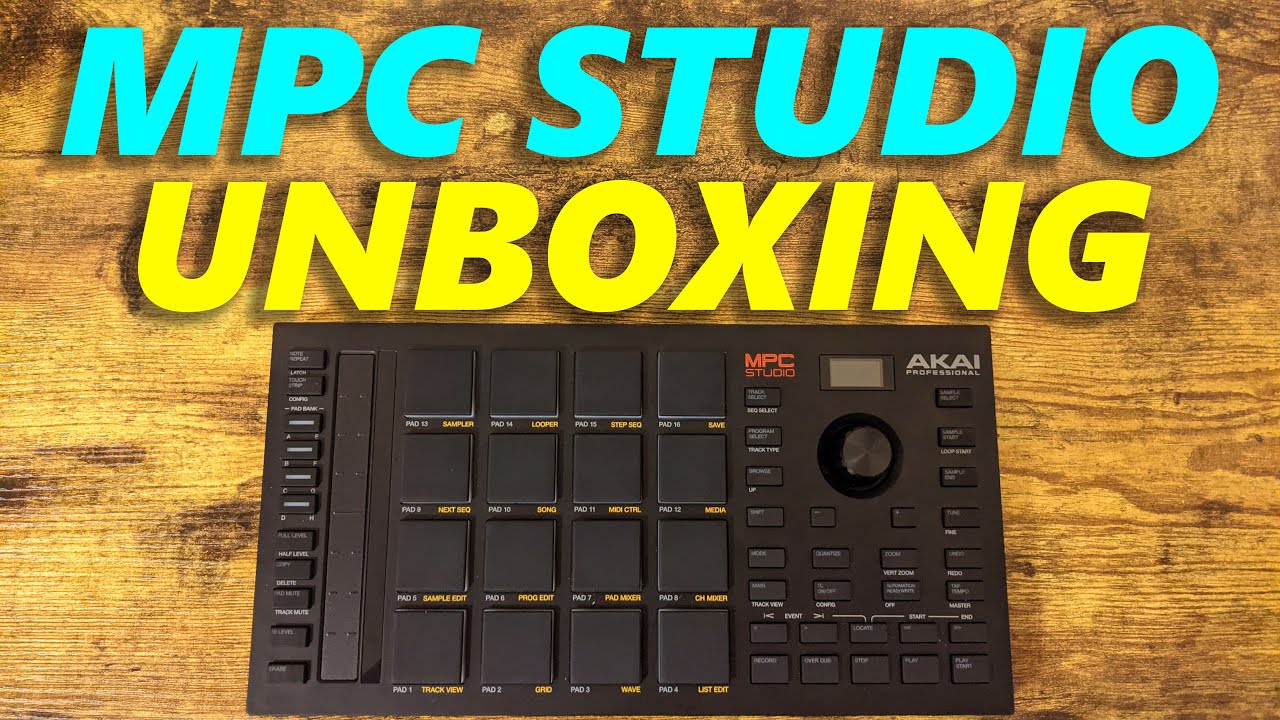 MPC Studio Unboxing and Initial Impressions