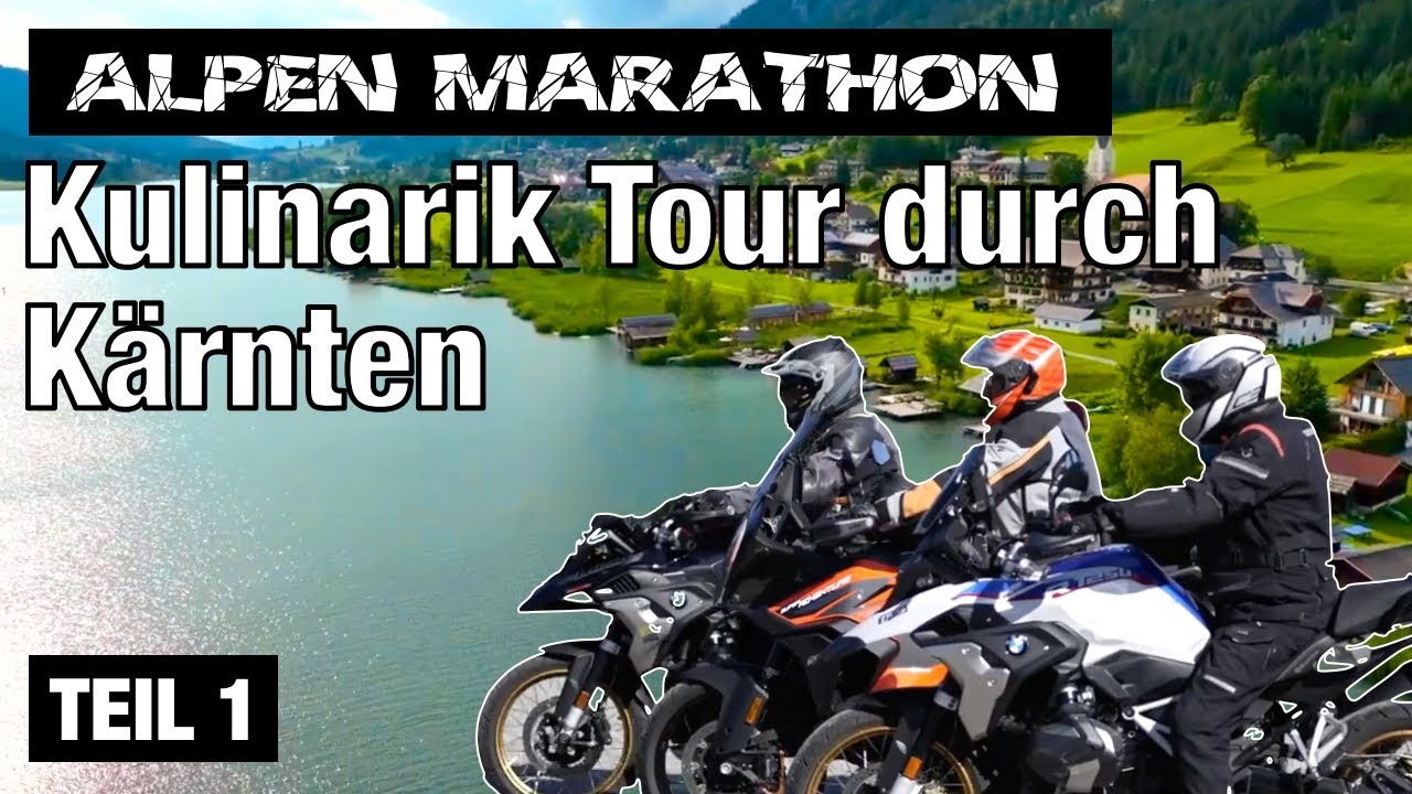 Motorrad-Kulinarik-Tour durch Kärnten (Teil 1)