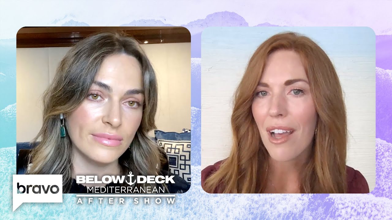 The Crew Reacts to the Amateur New Stew | Below Deck Mediterranean After Show (S6 E10)