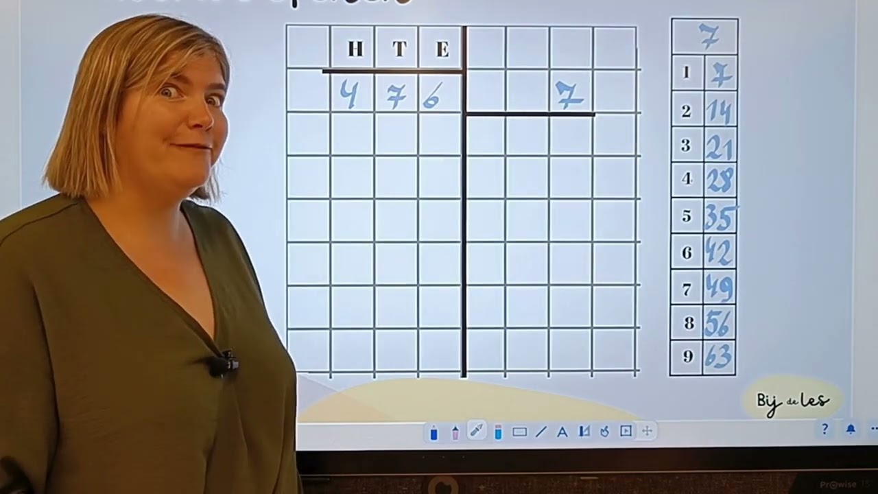 Oefenles: Cijferend delen