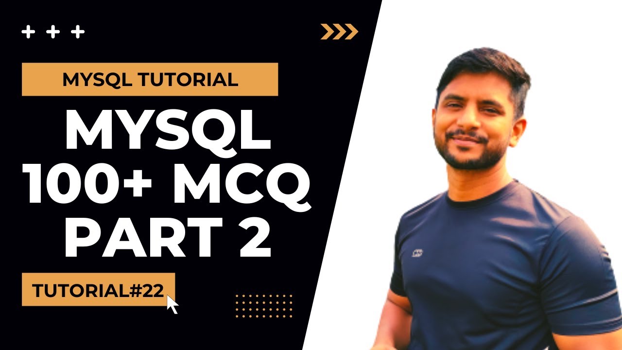 MySQL MCQ's | Check Your Knowledge | Let's Play