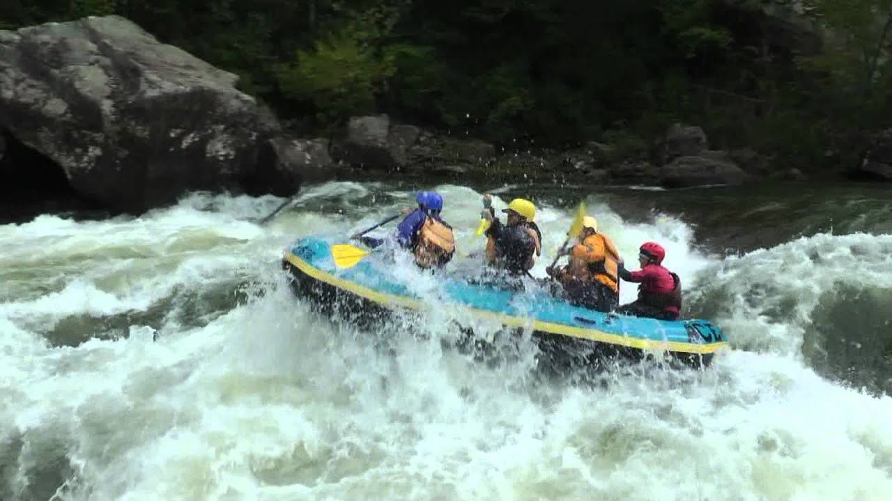 Lost Paddle Rapid - Fall Gauley River Rafting