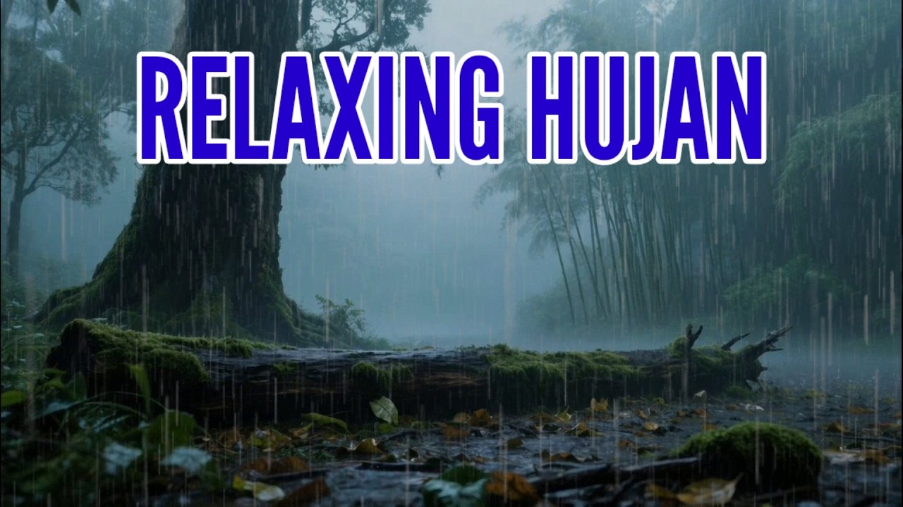 Tidur Lebih Nyenyak dengan Suara Hujan Lembut di Malam Hari 💦 Meditasi, Healing dan Relaksasi