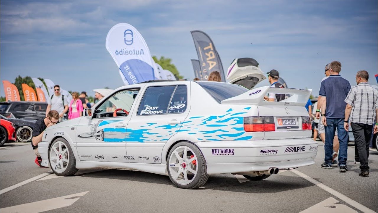 Memel Motor Fest RedBull Showrun 2025 VW Vento