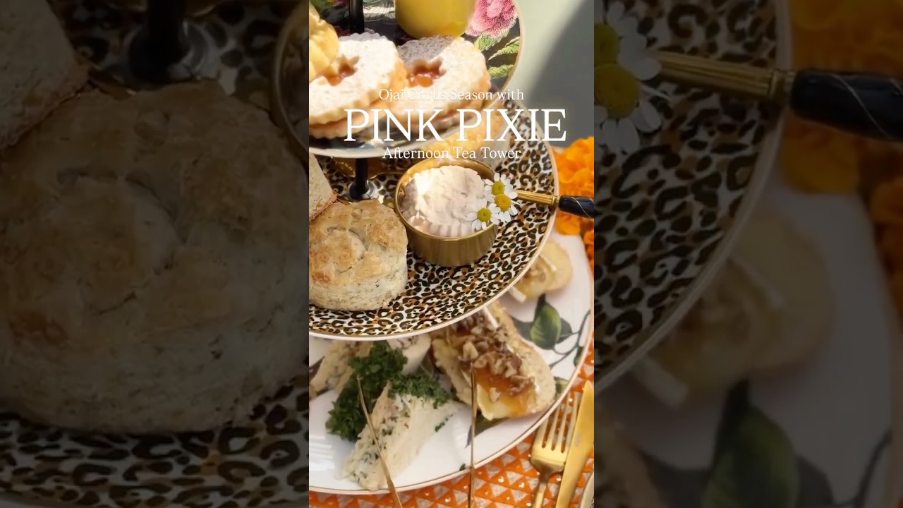Pink Pixie Afternoon Tea Tower | Club Magic Hour