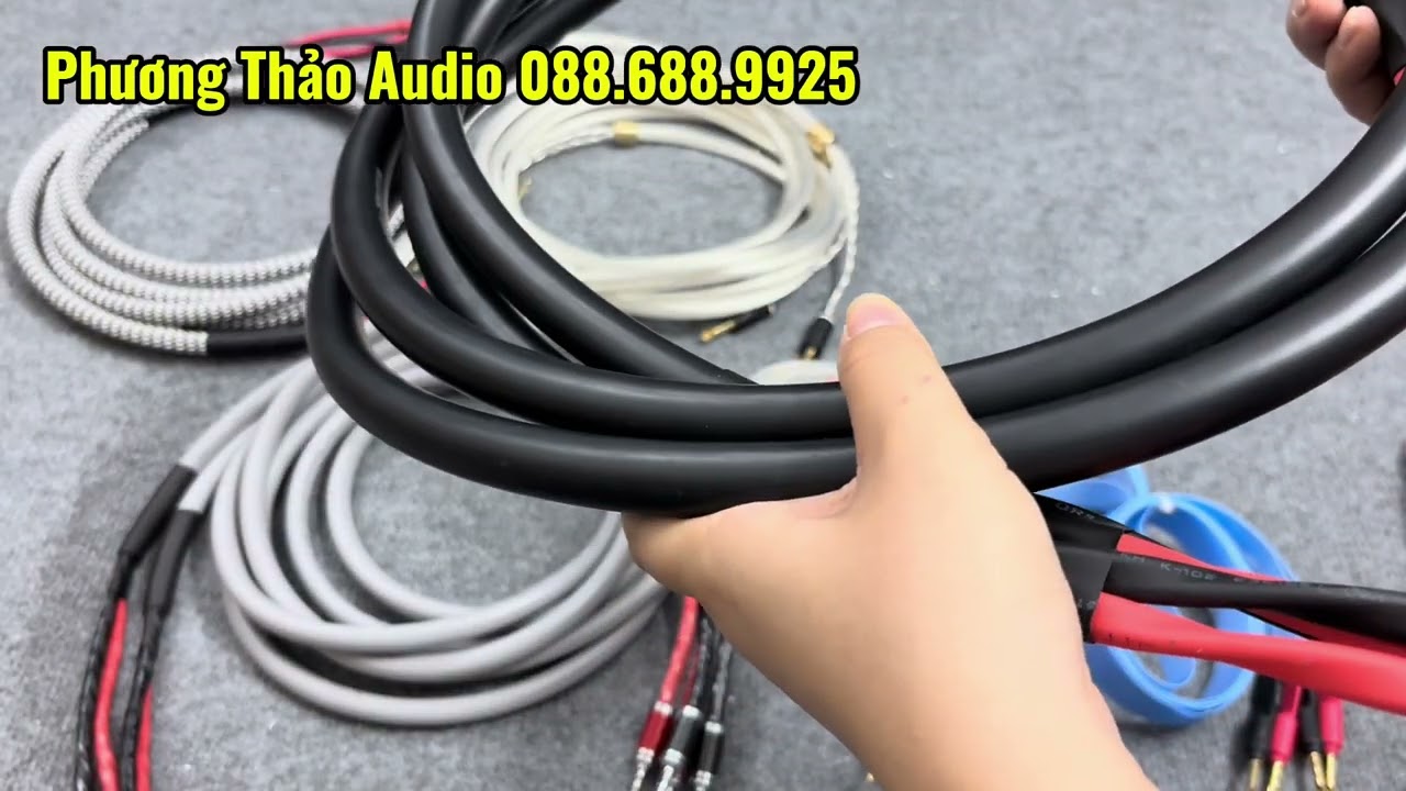 [THANH LÝ] Bộ Dây Loa Cao Cấp - Bao Gồm Giắc Chất Lượng