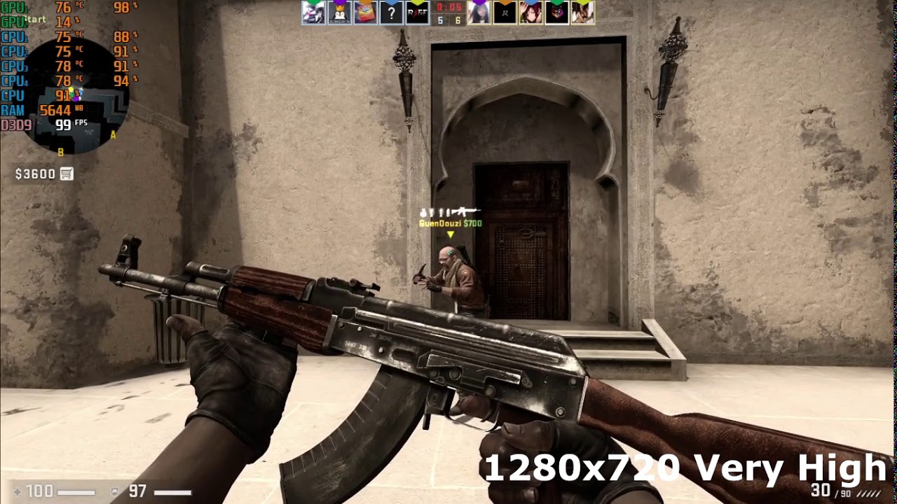 i3 6100u + GT 920MX | CSGO - 1024x768,1280x720,1366x768, Low/High Grapich | Lenovo Ideapad 320 14ISK