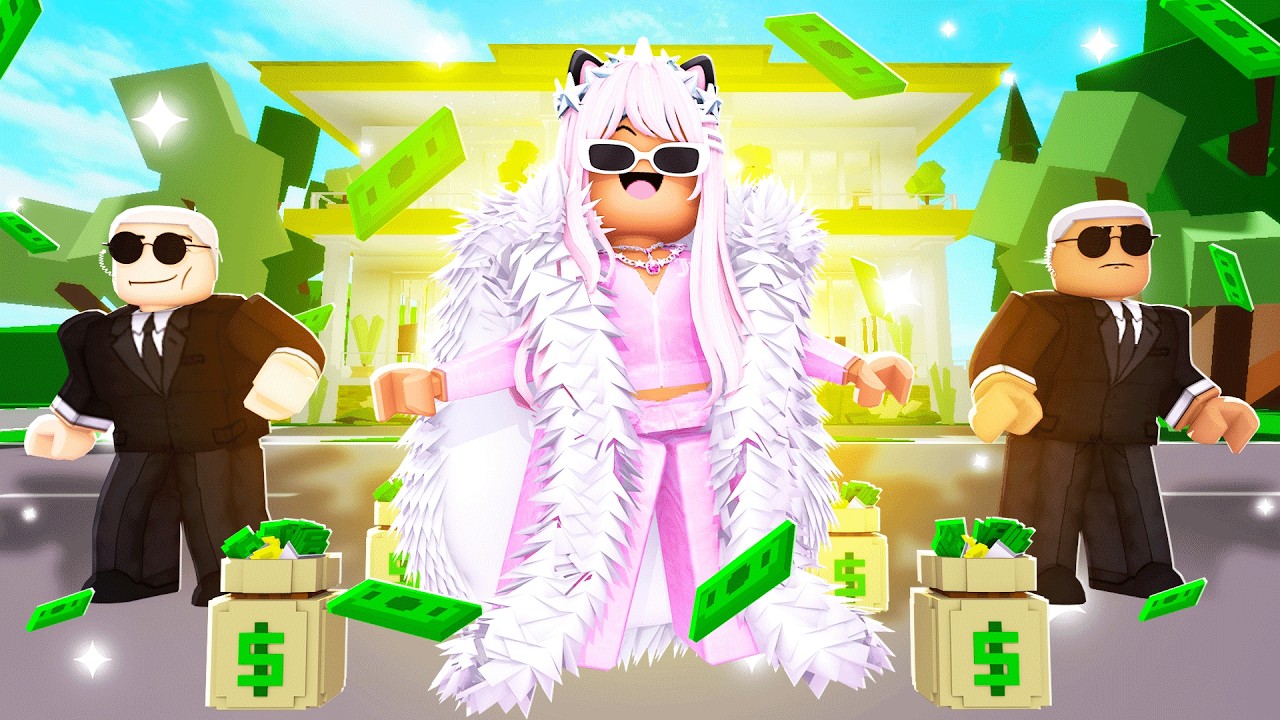 I Spent The Day Being Super Rich!! (Brookhaven)