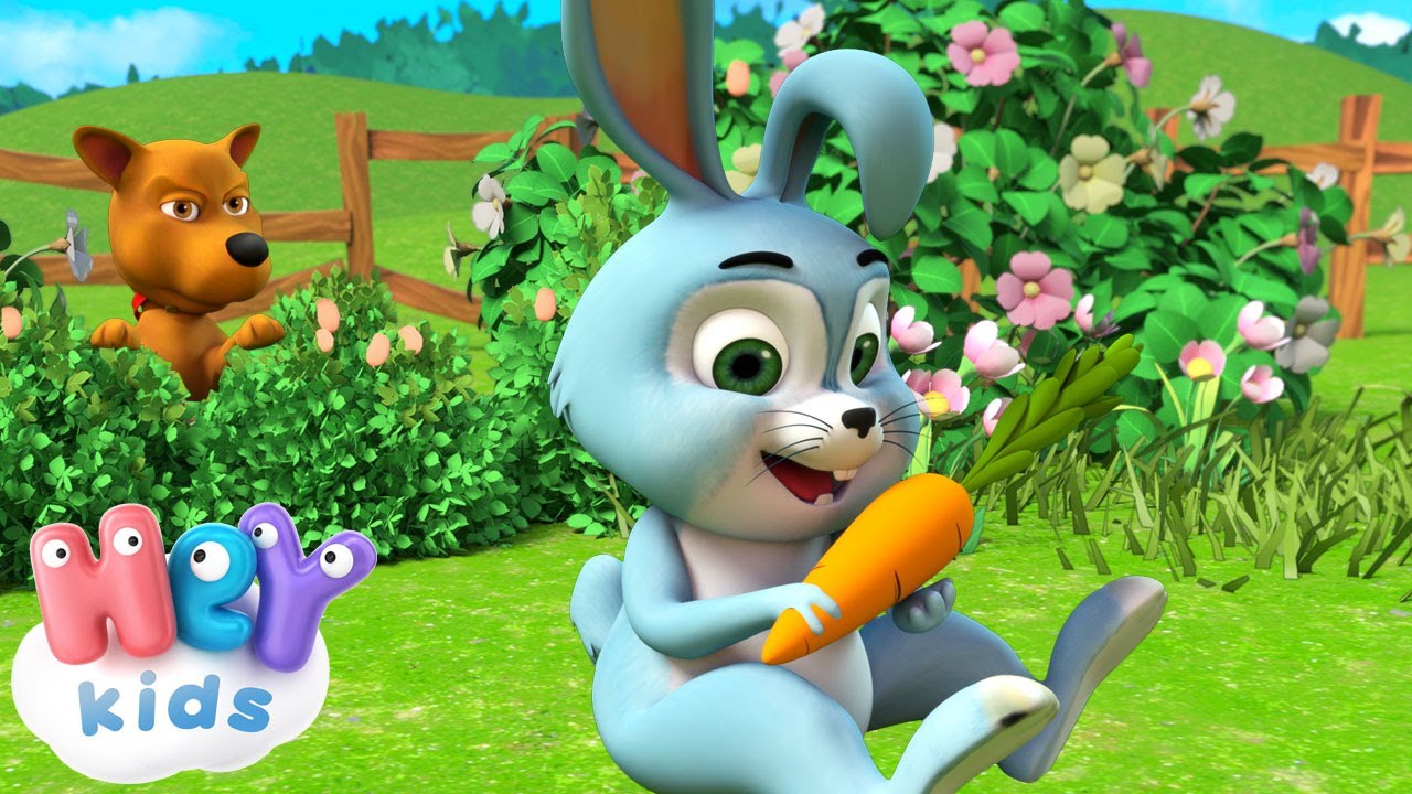 Mavi Bir Tavşancık çocuk şarkısı | HeyKids - Bebek şarkıları