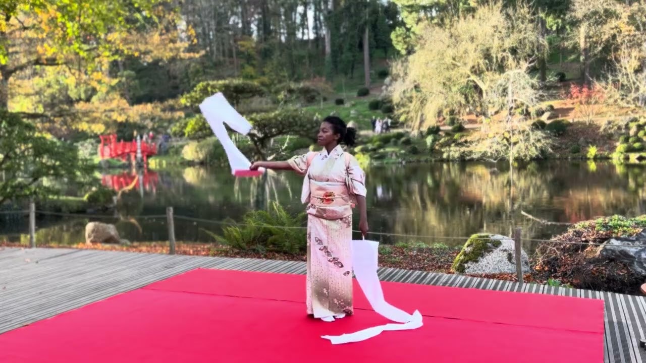Spectacle au Jardin japonais | Parc Oriental de Maulévrier | Dance kabuki | nihon-buyô日本舞踊