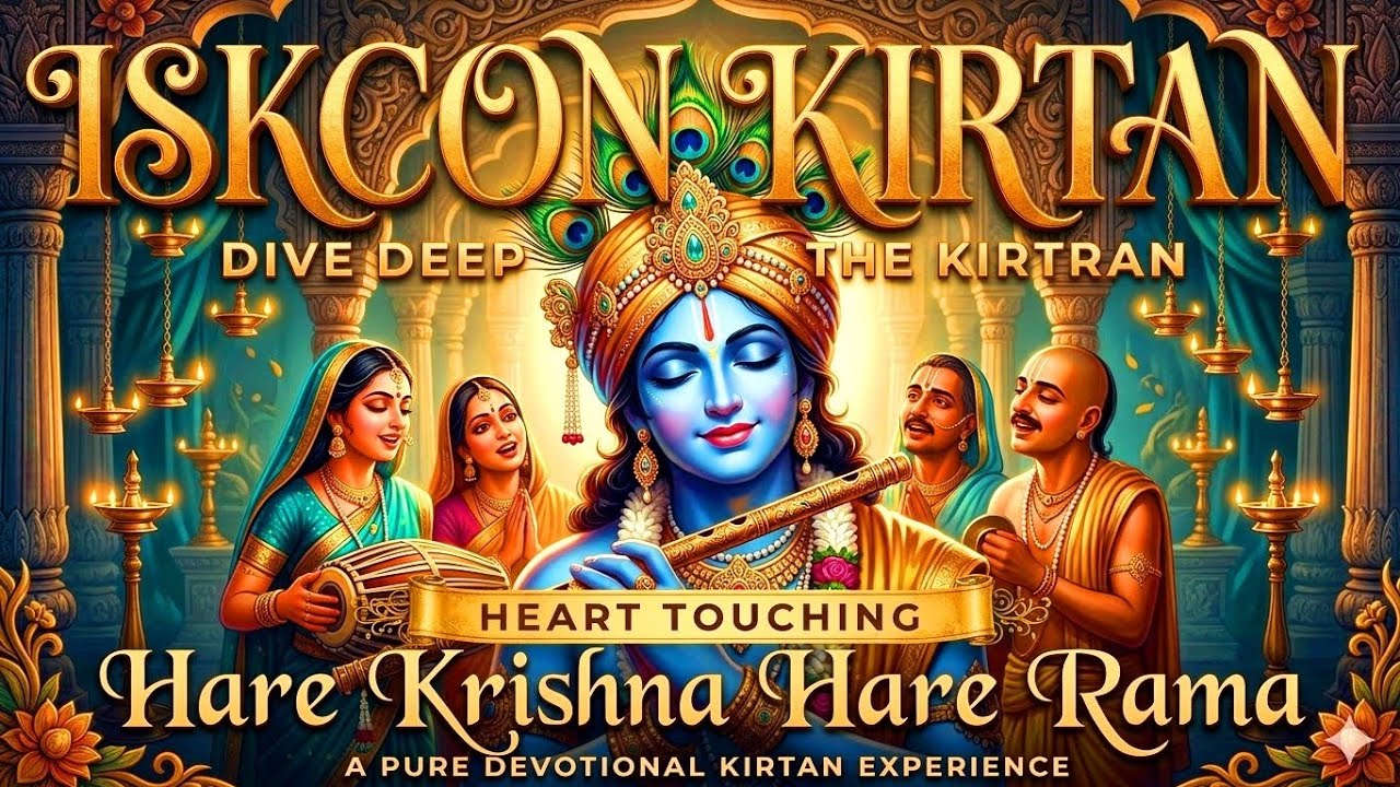 Hare Krishna Hare Rama Mahamantra 2026 | Best ISKCON Kirtan | Deep Meditation,Peace | Krishna Bhajan