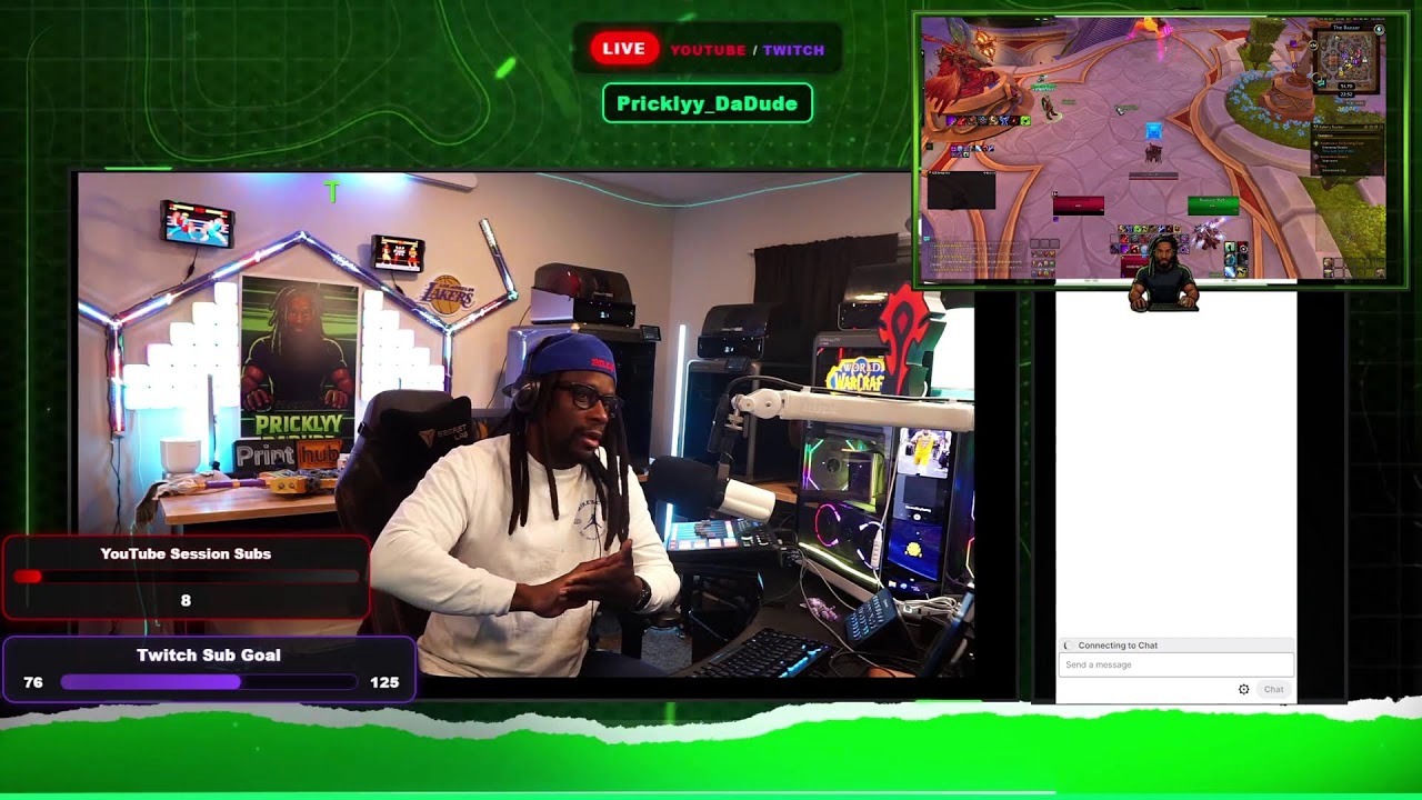 Friday M0 runs Giveaway Stream day (Twitch)