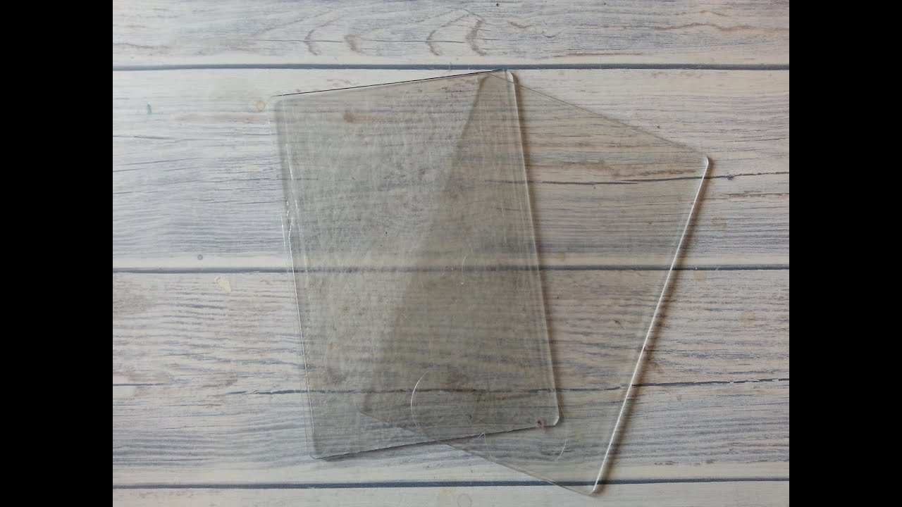 Reviving your Sizzix cutting plates