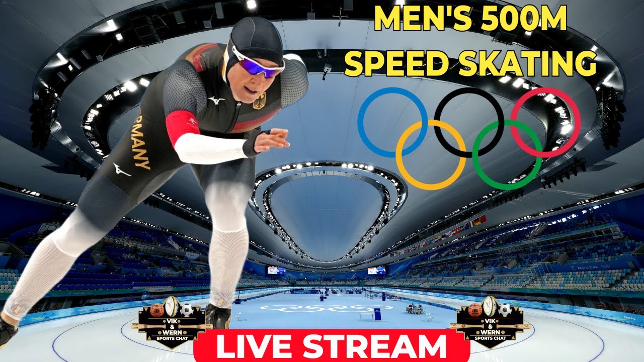 Live 2026 Olympics: Men's 500 meter Speed Skating! All the Drama and Action