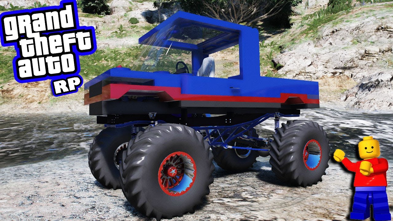 GTA RP - Я ПОСТРОИЛ ГРЯЗЕВОЙ ГРУЗОВИК LEGO CUMMINS!