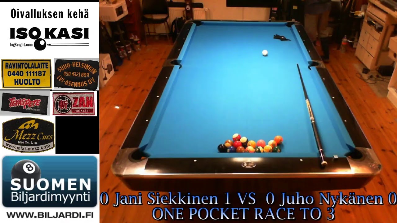 Big Eight's Billiard Channel Live-stream