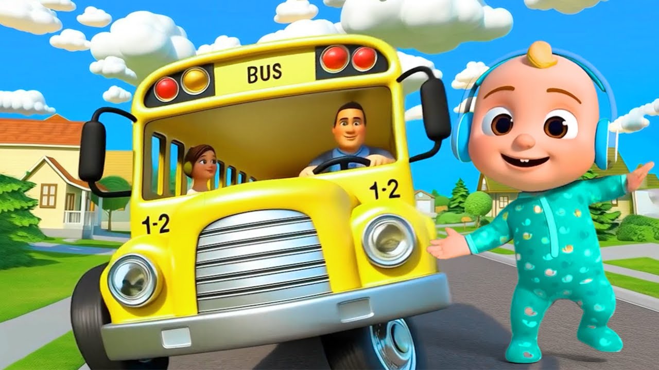 Ремикс «Wheels on the Bus» (танцевальная версия) | Больше детских стишков и песенок