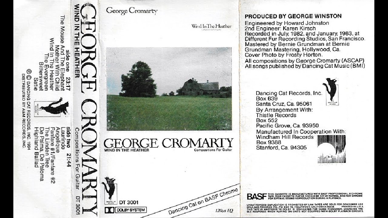 George Cromarty - Wind in the Heather - Acoustic Guitar - Cassette Transfer