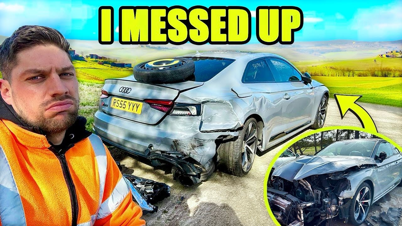I BOUGHT THE CHEAPEST CRASHED B9 AUDI RS5... BUT IT WASN'T CHEAP ENOUGH...