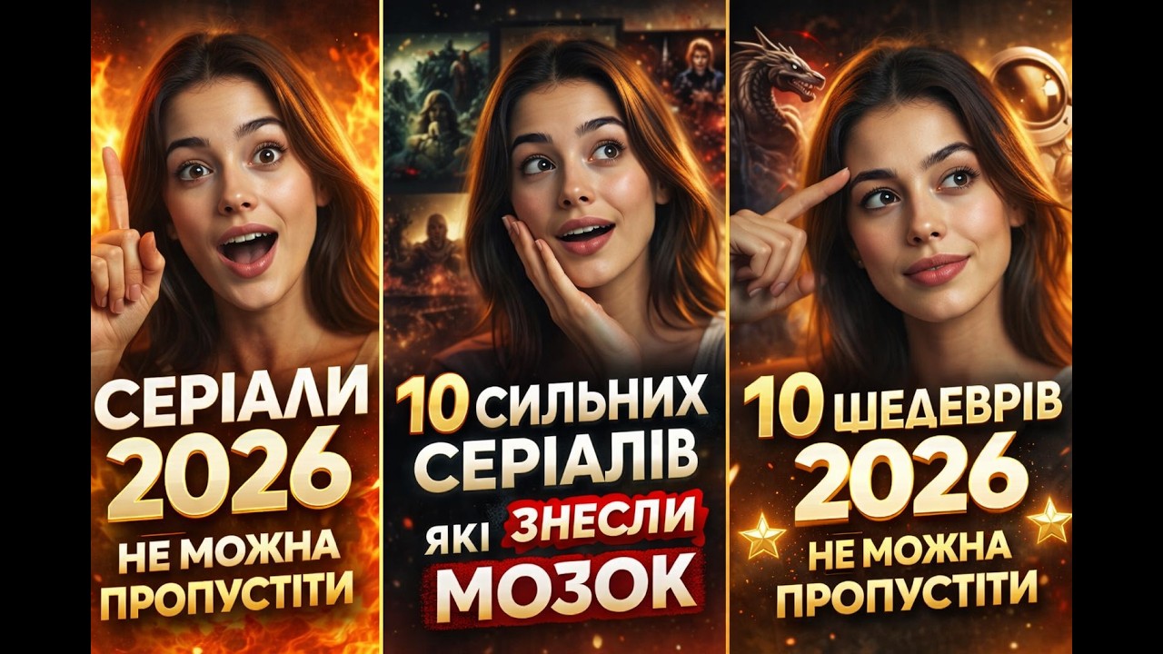 7 серіалів 2026, які не можна пропустити — найкраща підбірка