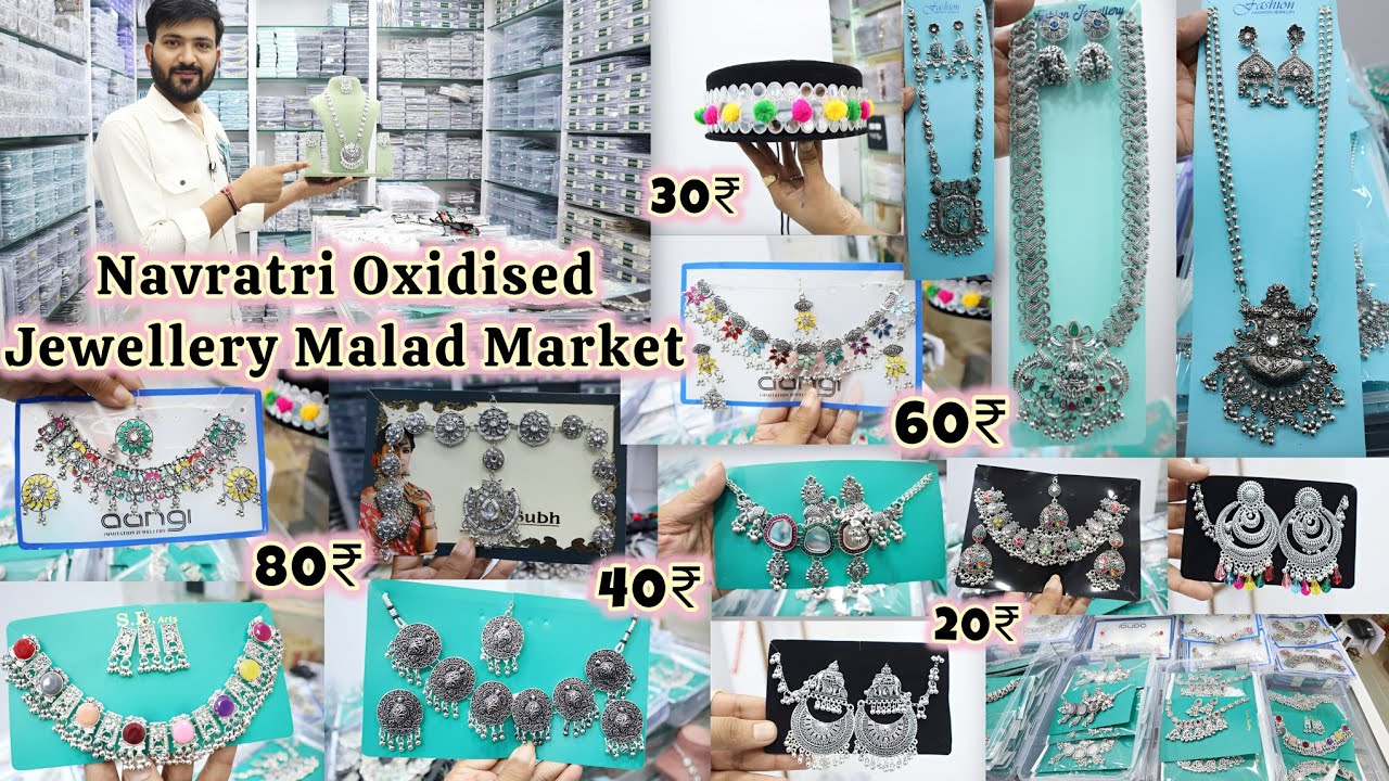 Oxidised Jewellery wholesale Malad West Market / Navratri Special / Mayur Immitation Jewellery 