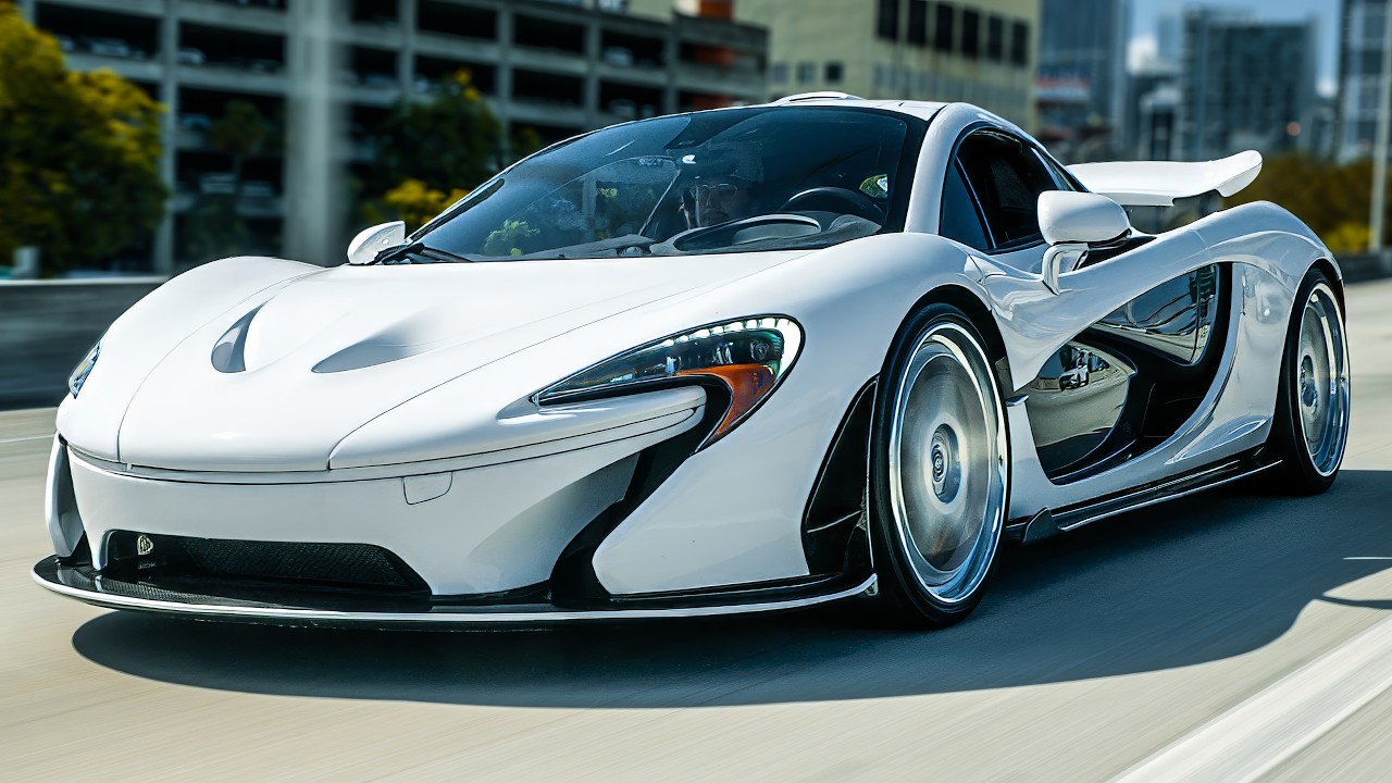 1 Hour ASMR | Mclaren P1 Pure Exhaust & Driving Sounds