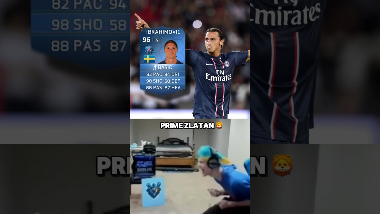 Zlatan Ibrahimovic: Now vs Then 🦁