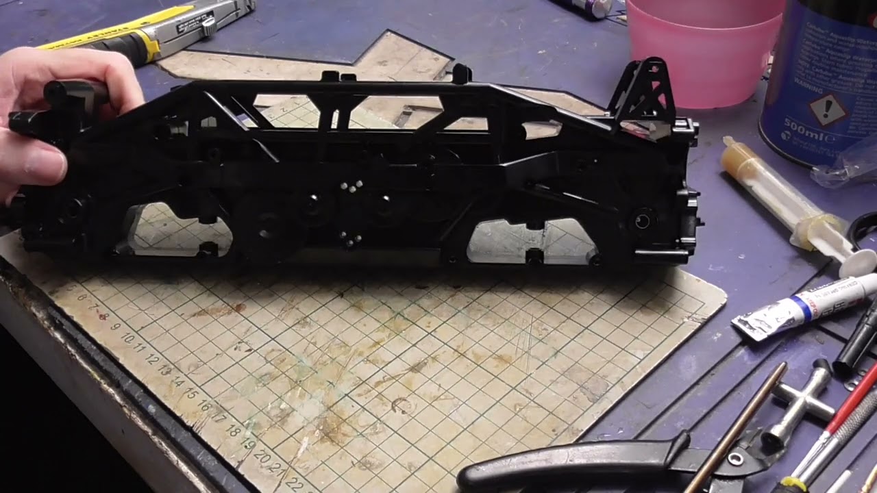 Tamiya GF 02 Squash Van - Build Part 6 to 10