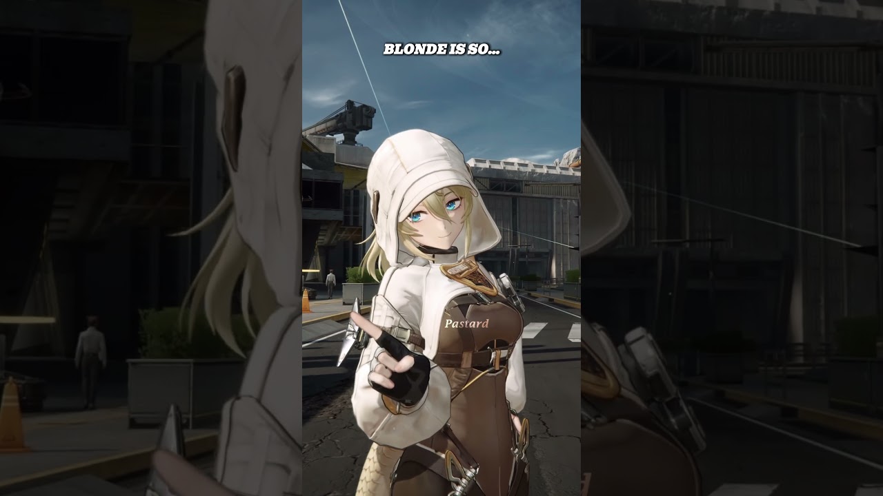 BLONDE FLUORITE WITH BLUE EYE#arknightsendfield #arknights