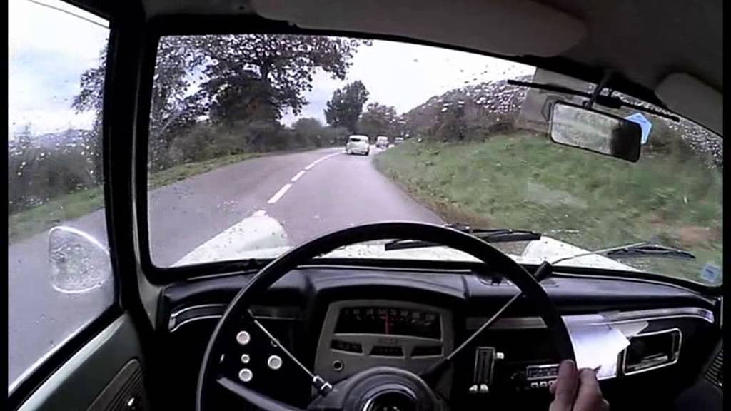 En DKW Junior sur les routes du Doubs