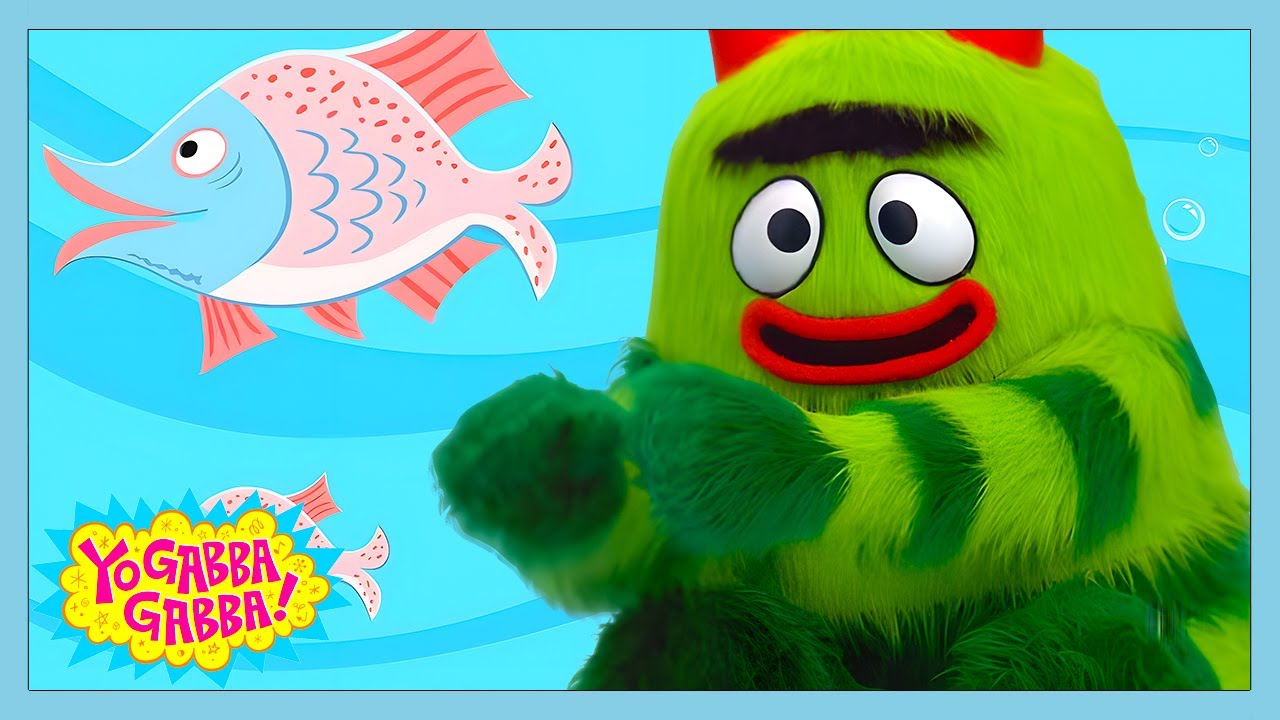 SWIMMING! 🐠 🎵 | YO GABBA GABBA | WildBrain Jam 🎶
