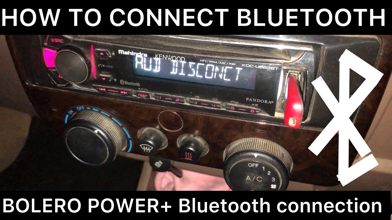 Как подключить Bluetooth в bolero power plus zlx | Mahindra bolero mein Bluetooth kaise connect kre