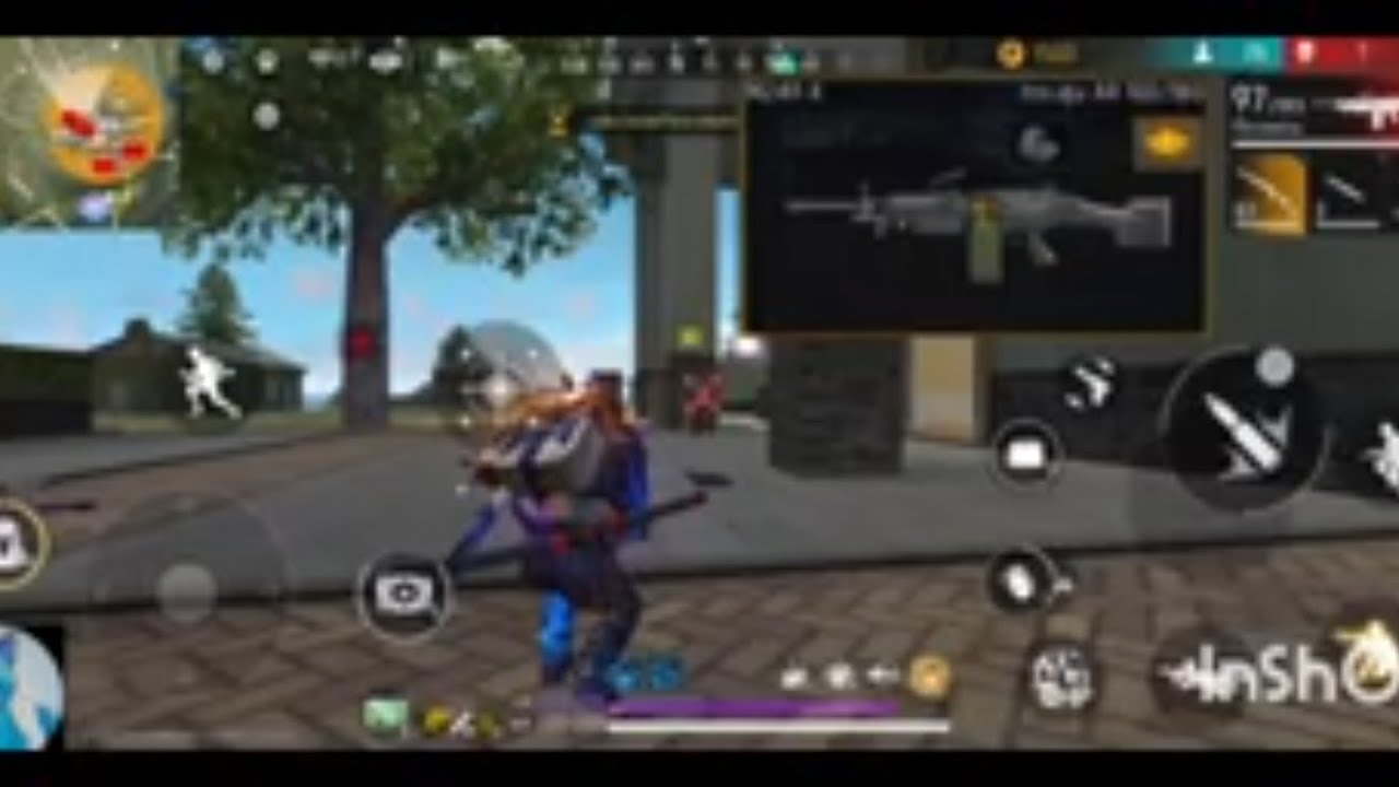 Free Fire เล่น M249-X ทั้งเกม