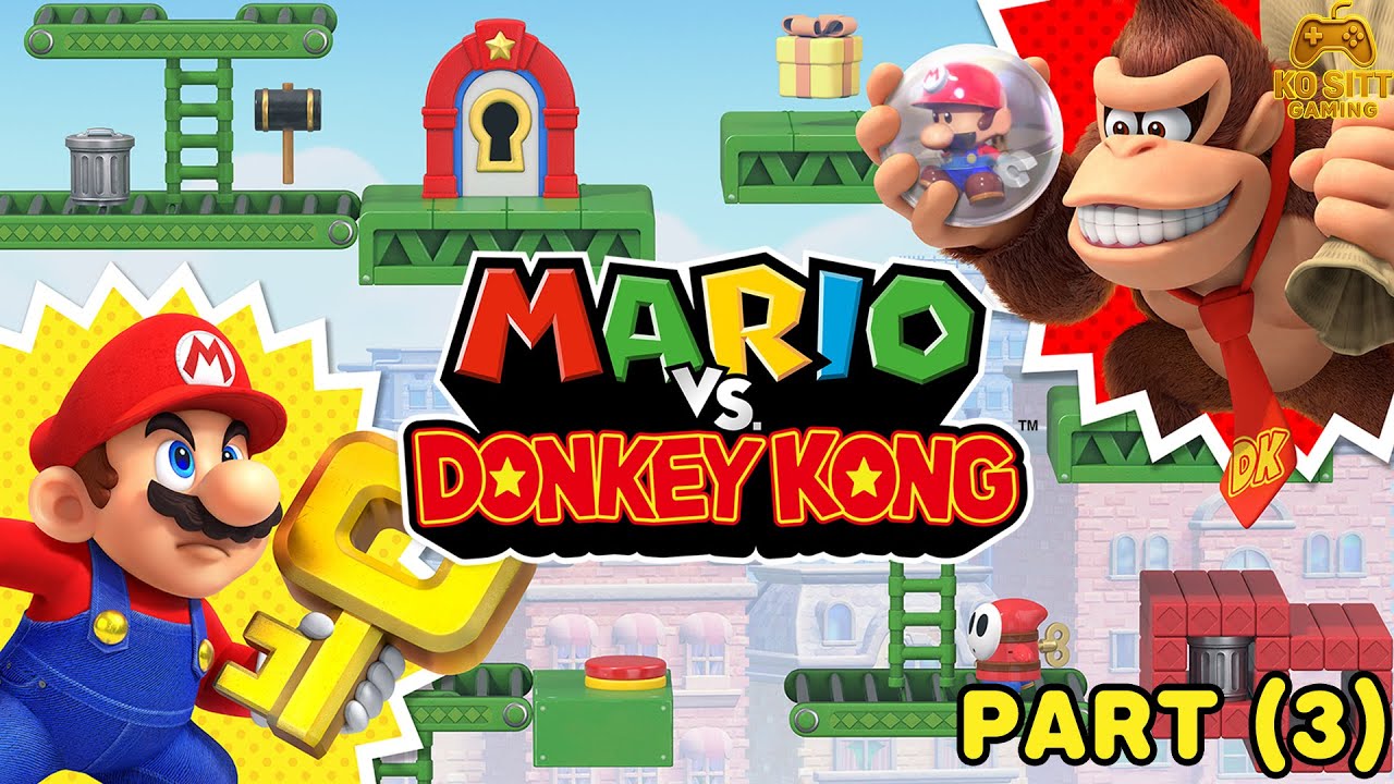 Mario Vs Donkey Kong (Nitendo Switch) PART3