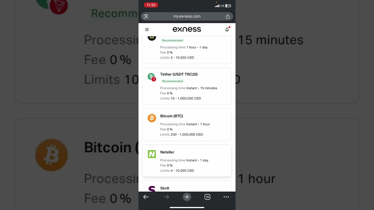 How To Withdraw From Your Exness Account - Fast Withdrawal ( 4 minutes)