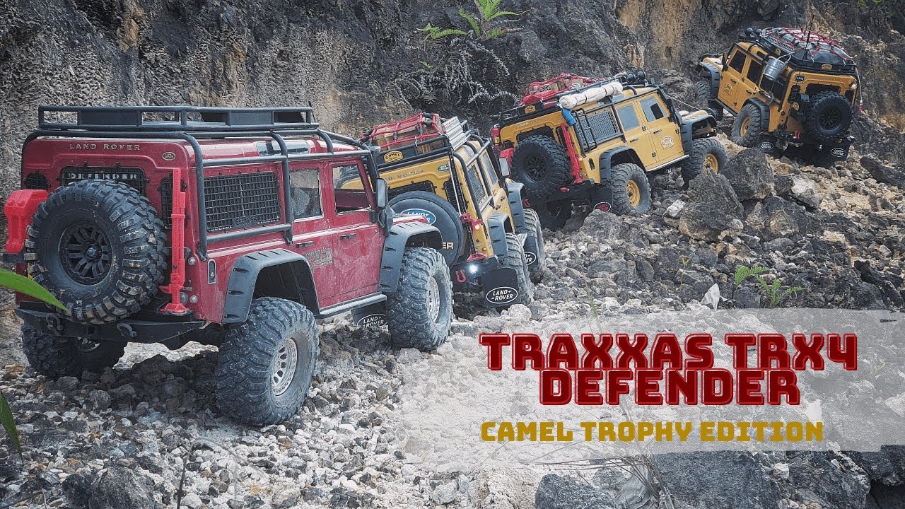 RC 1/10 Scale | Traxxas TRX4 Defender Camel Trophy | Sunday Fun Trail | 31012021