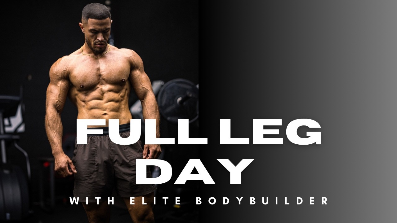 Being Trained By Ex IFBB Pro Bodybuilder - Leg Day