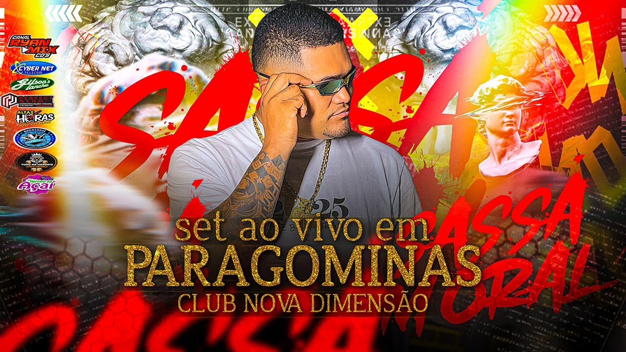 SET AO VIVO DJS SASSA MORAL E DIEGUINHO EM PARAGOMINAS   CLUBE NOVA DIMENSAO   2025