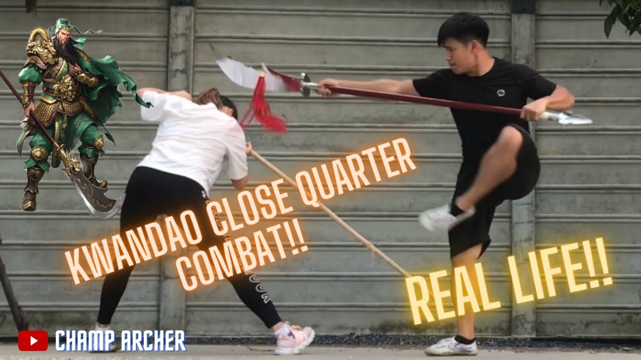 Guan Yu weapon Close quarter combat techniques!! real life!! ⛩🐉