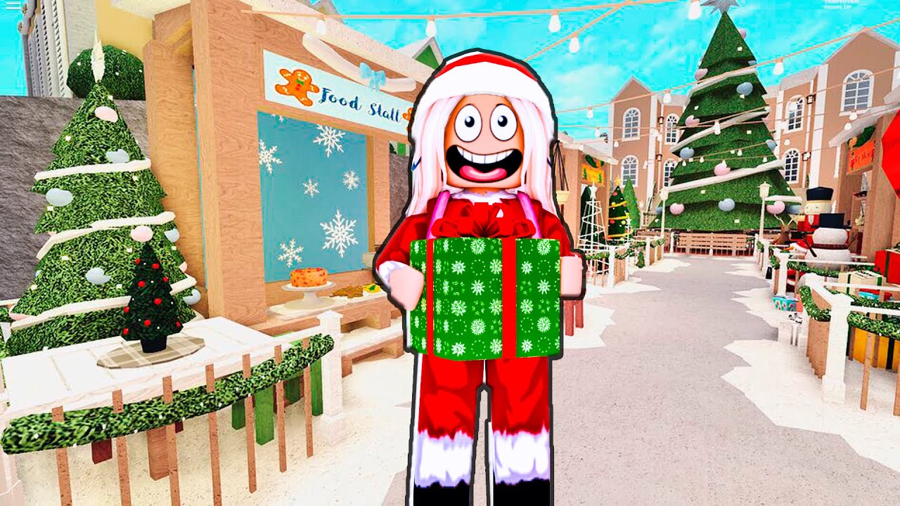 VÄLKOMMEN TILL MIN JULMARKNAD I BLOXBURG!