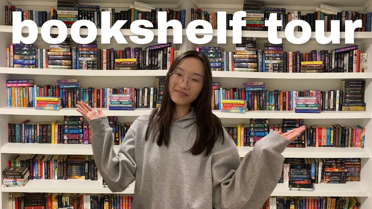 Подробный обзор моей книжной полки 📚 Все 400+ книг в моей домашней библиотеке | Книжное Рождество...