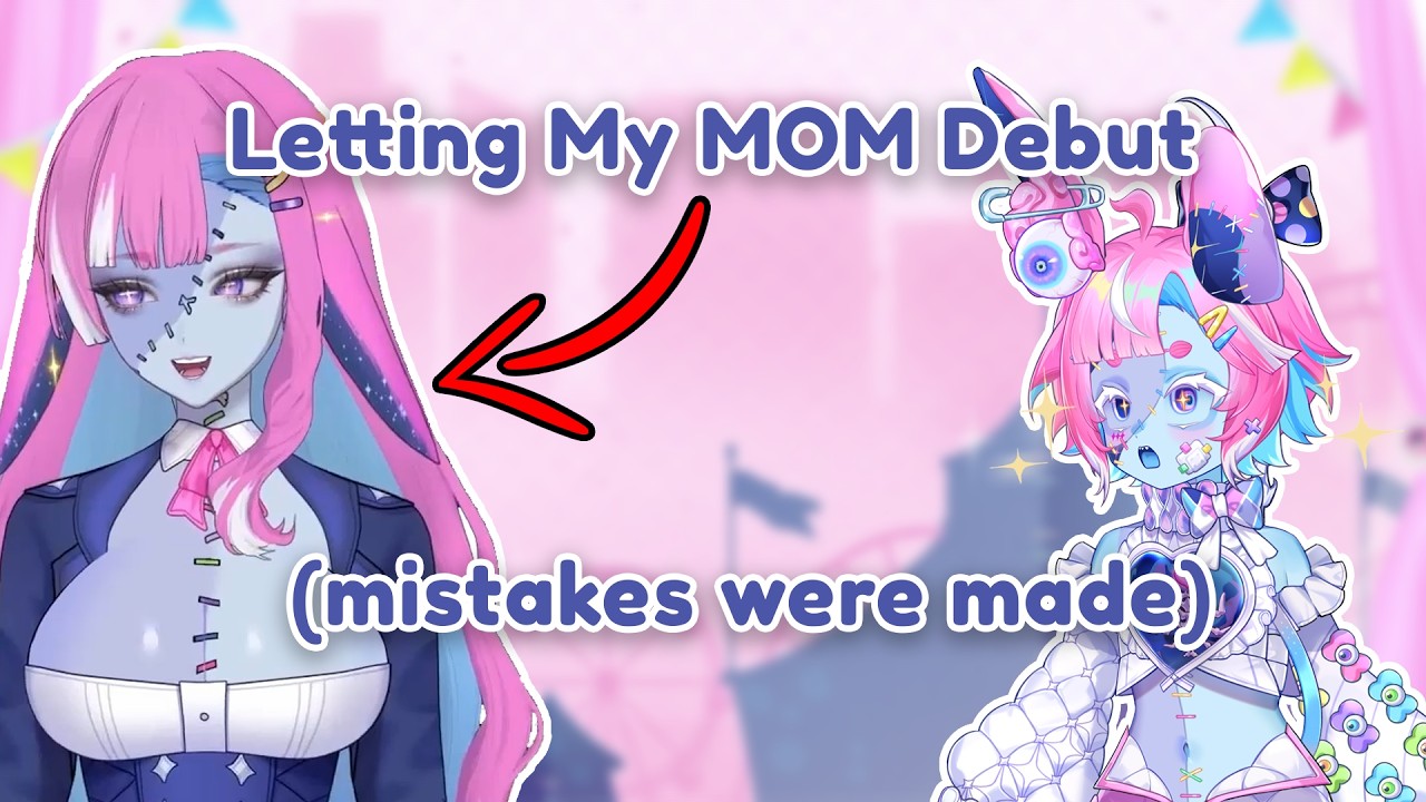 I Made My MOM Debut As a VTuber?