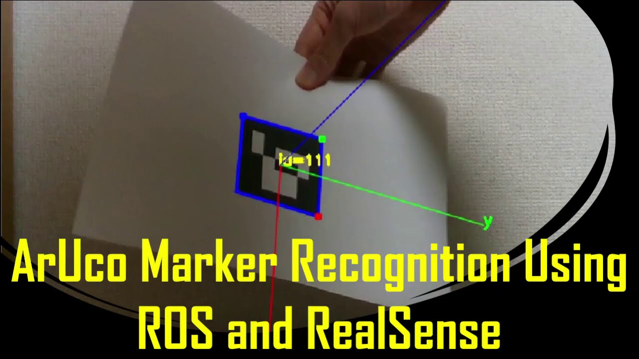 ArUco marker recognition using ROS and RealSense