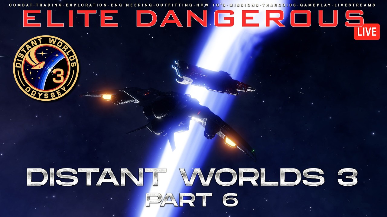 Elite Dangerous - Distant Worlds 3 - Part 6 - Waypoint 3
