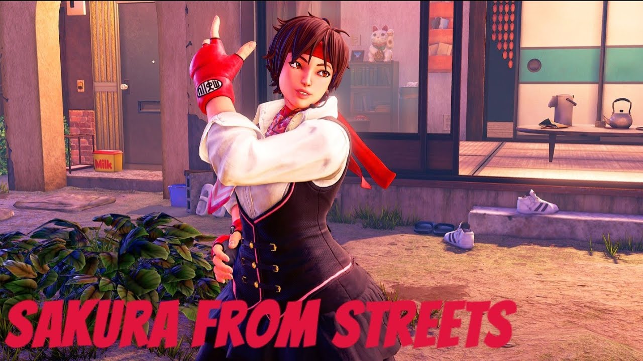 I'm enjoying Street Fighter 5 online in the big 2026. Trying out Sakura