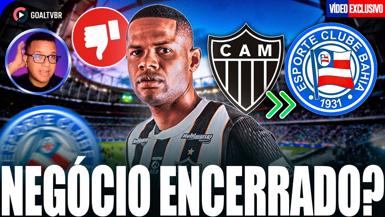 🚨🔥 ATLÉTICO arma jogada por JÚNIOR SANTOS, mas o BAHIA reage e crava o NÃO! 💥❌