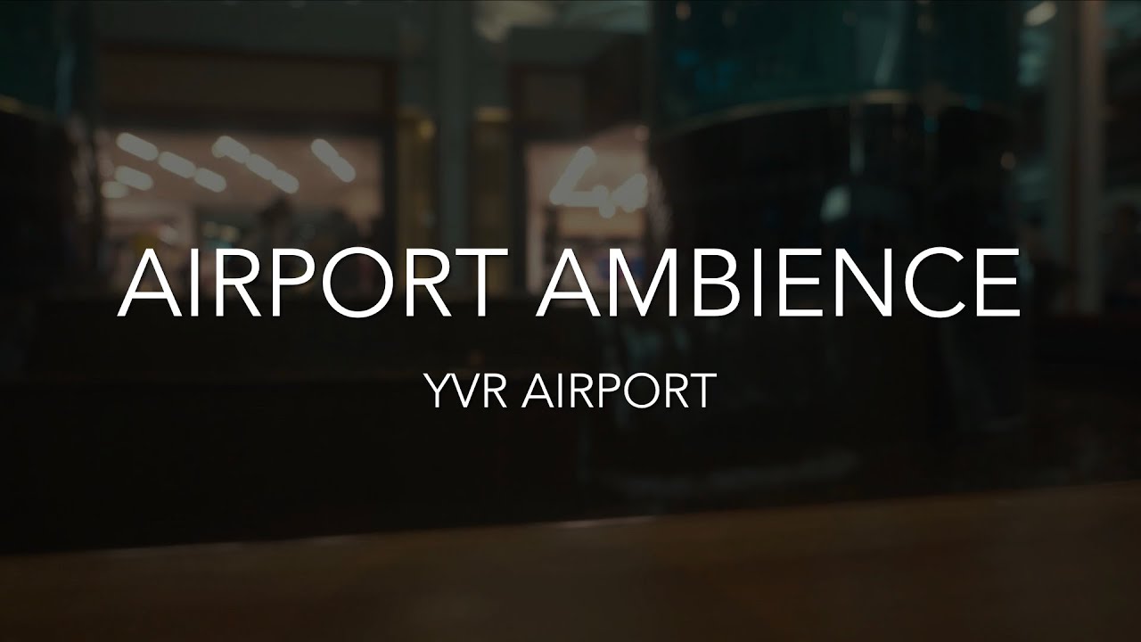 Public ASMR 🎧 Airport Soundscape | Footsteps, Distant Announcements, Quiet Conversations 